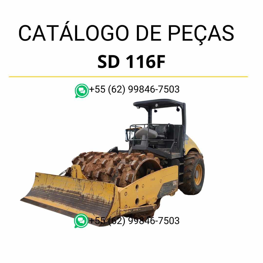 Catalogo De Peças VOLVO - SD 116F - Rolo Compactador