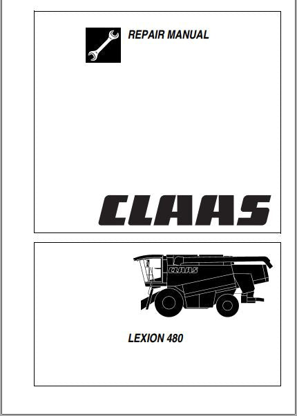 MANUAL DE SERVIÇOS DE OFICINA PDF COLHEITADEIRA LEXION 480 - CLAAS