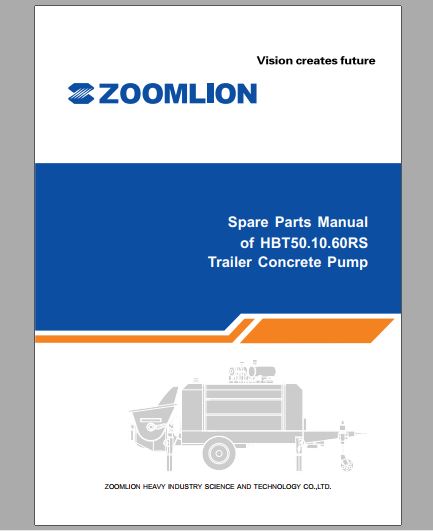 CATALOGO DE PEÇAS PDF HBT50.10.60RS - ZOOMLION