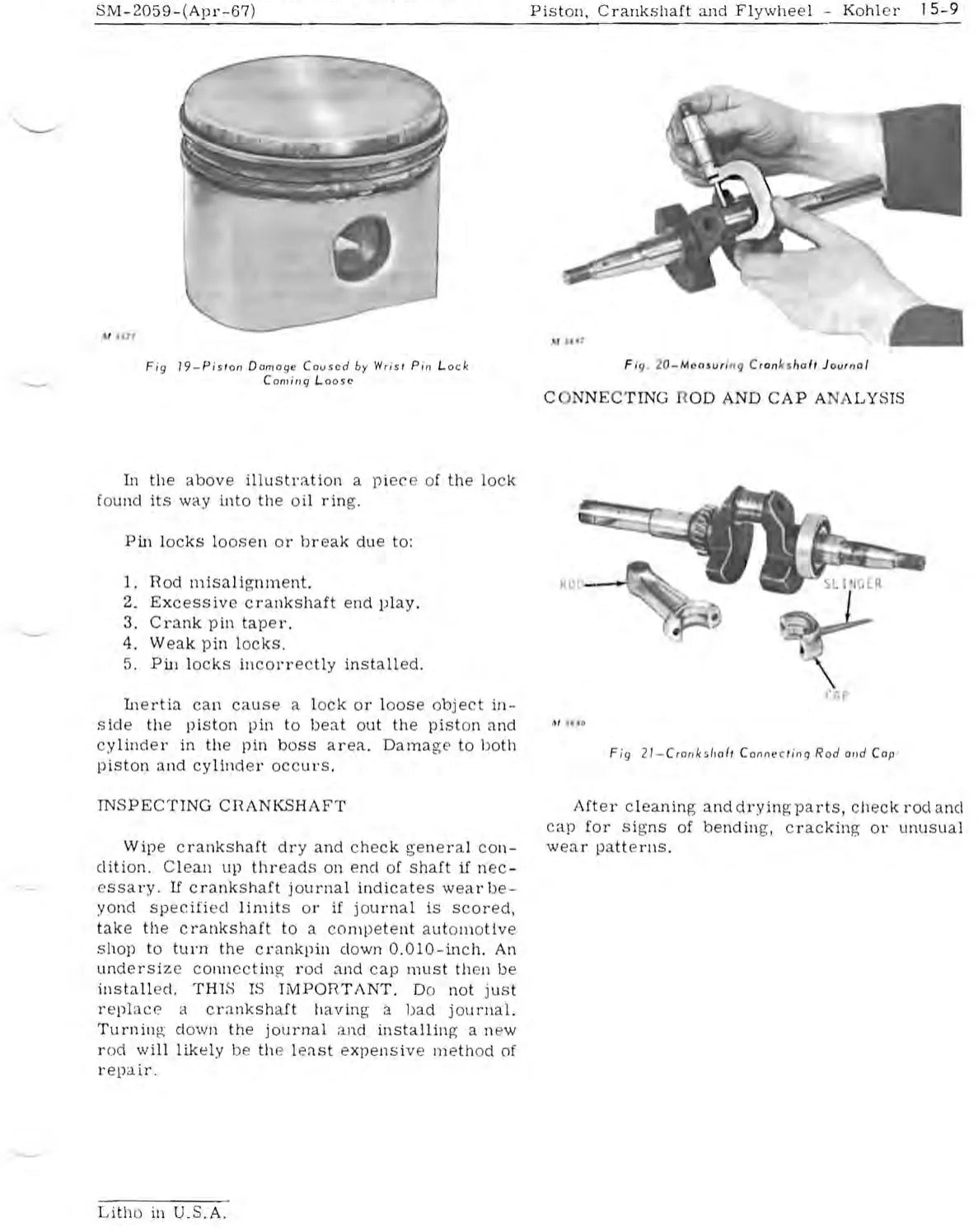 Manual de Serviço John Deere 110 · 112 — diagrama técnico (página interna do PDF)