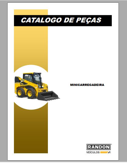 CATALOGO DE PEÇAS PDF MINI CARREGADEIRA RD SL75R - RANDON