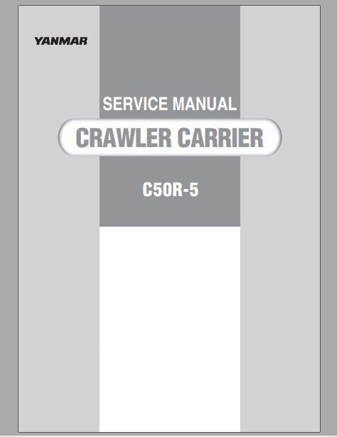 MANUAL DE SERVIÇOS DE OFICINA PDF TRANSPORTADOR CR50R-5 - YANMAR