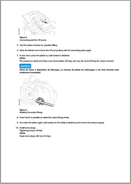 Manual de Serviço Transmissao HL70 Conversor de Torque Hidráulico Volvo