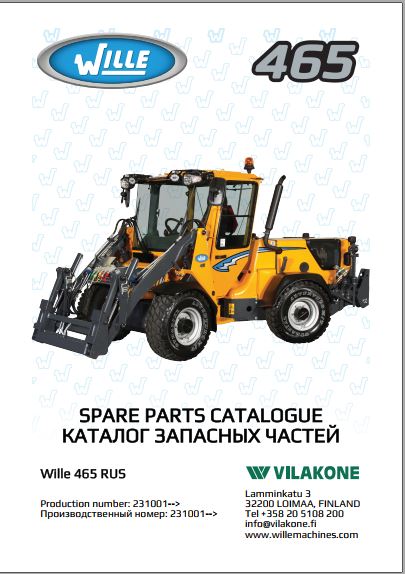 CATALOGO DE PEÇAS PDF CARREGADEIRA 465 RUS - WILLE