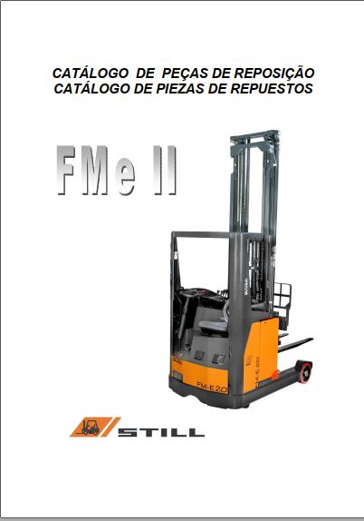 CATALOGO DE PEÇAS PDF EMPILHADEIRA FM e II FM-E 20 - STILL