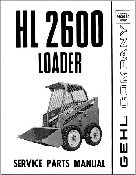 CATALOGO DE PEÇAS PDF MINI CARREGADEIRA HL2600 - GEHL