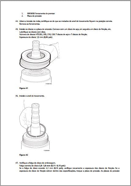 Manual de Serviço HTE210 Transmissão Hidráulica Eletrônica Volvo 02