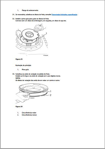 Manual de Serviço HTE220 Transmissão Hidráulica Eletrônica Volvo 02