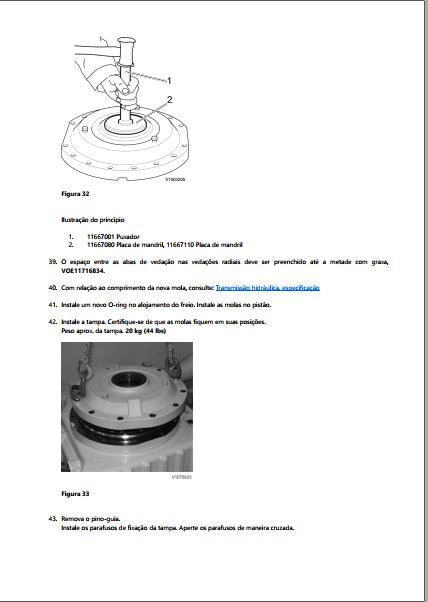 Manual de Serviço HTE220 Transmissão Hidráulica Eletrônica Volvo 02