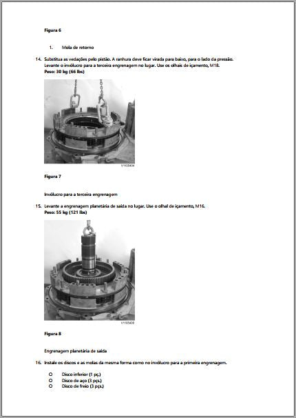 Manual de Serviço HTE400 Transmissão Hidráulica Eletrônica Volvo