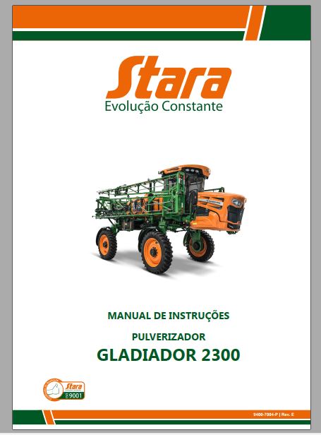 MANUAL DE INSTRUÇÕES - STARA 2300