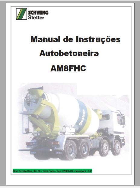 MANUAL DE INSTRUÇÕES SCHING AM8FHC