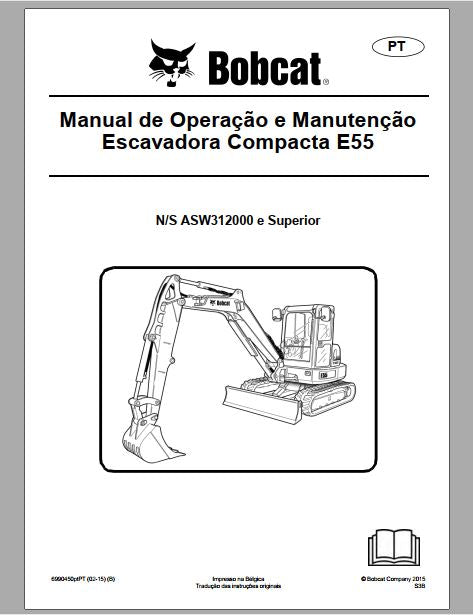 MANUAL DE OPERAÇÃO E MANUTENÇÃO - BOBCAT ASW312000