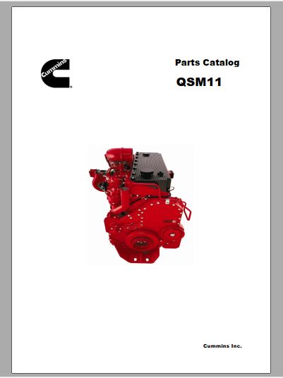 CATALOGO DE PEÇAS PDF MOTOR QSM11 - CUMMINS