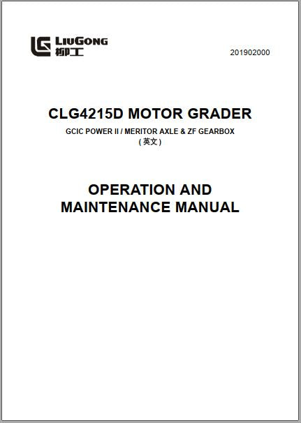 MANUAL DE OPERAÇÃO LIUGONG CLG4215D