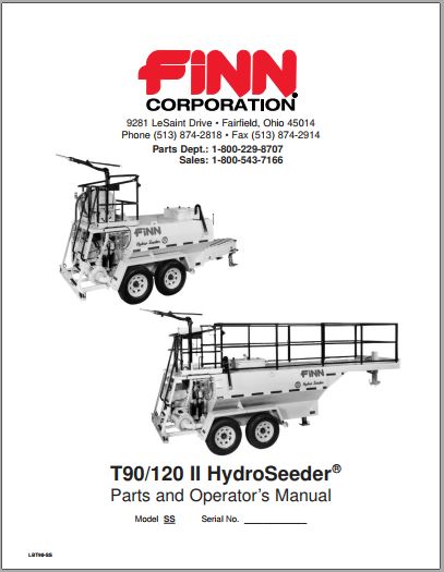 MANUAL DE PEÇAS E OPERAÇÃO - FINN T90 12O II