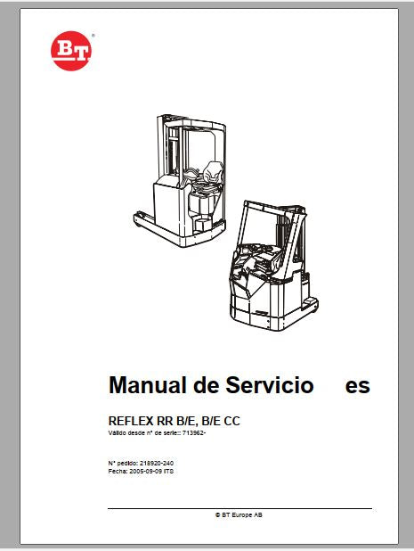 MANUAL DE SERVIÇO - BT