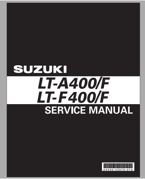 MANUAL DE SERVIÇO - SUZUKI LT-A400 F