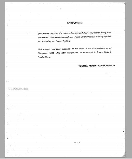 MANUAL DE SERVIÇO - TOYOTA