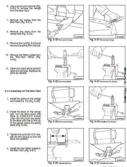 Manual De Serviço BOBCAT - 641\642\643 - Mini Carregadeira