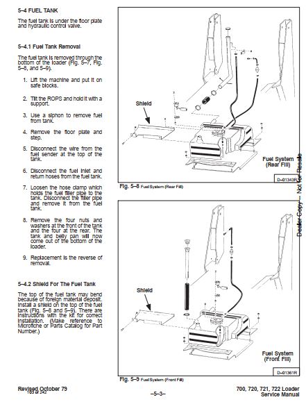 Manual De Serviço BOBCAT - 700\720\721\722 - Mini Carregadeira