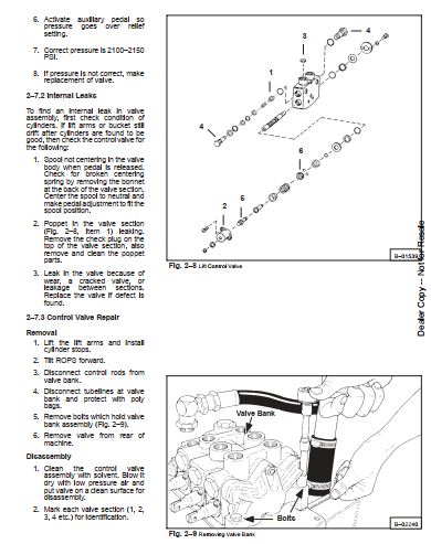 Manual De Serviço BOBCAT - 825 - Mini Carregadeira