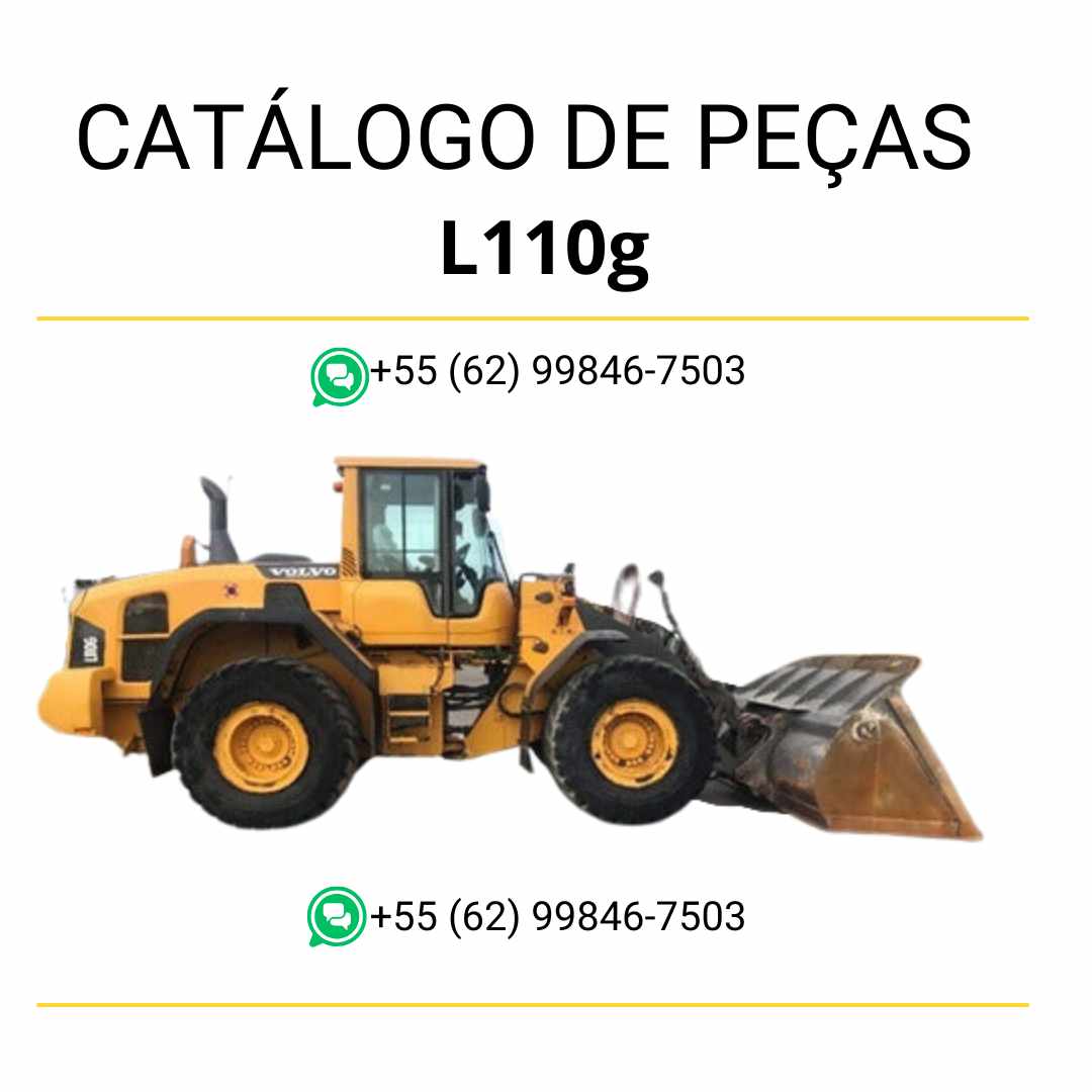 Catalogo De Pecas Pa Carregadeira Volvo - L110g - (em Portug