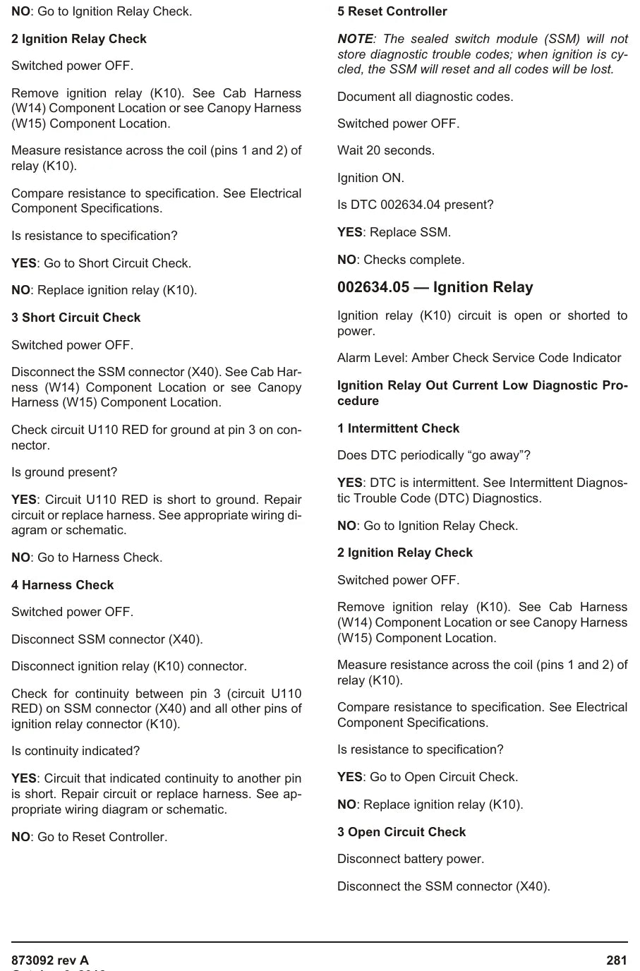 Manual de Serviço John Deere 315SK — figura de reparo (página interna do PDF)