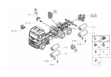 CATÁLOGO DE PEÇAS IVECO - EURO 3 - NOVO STRALIS 570S46T NR - CAMINHÃO