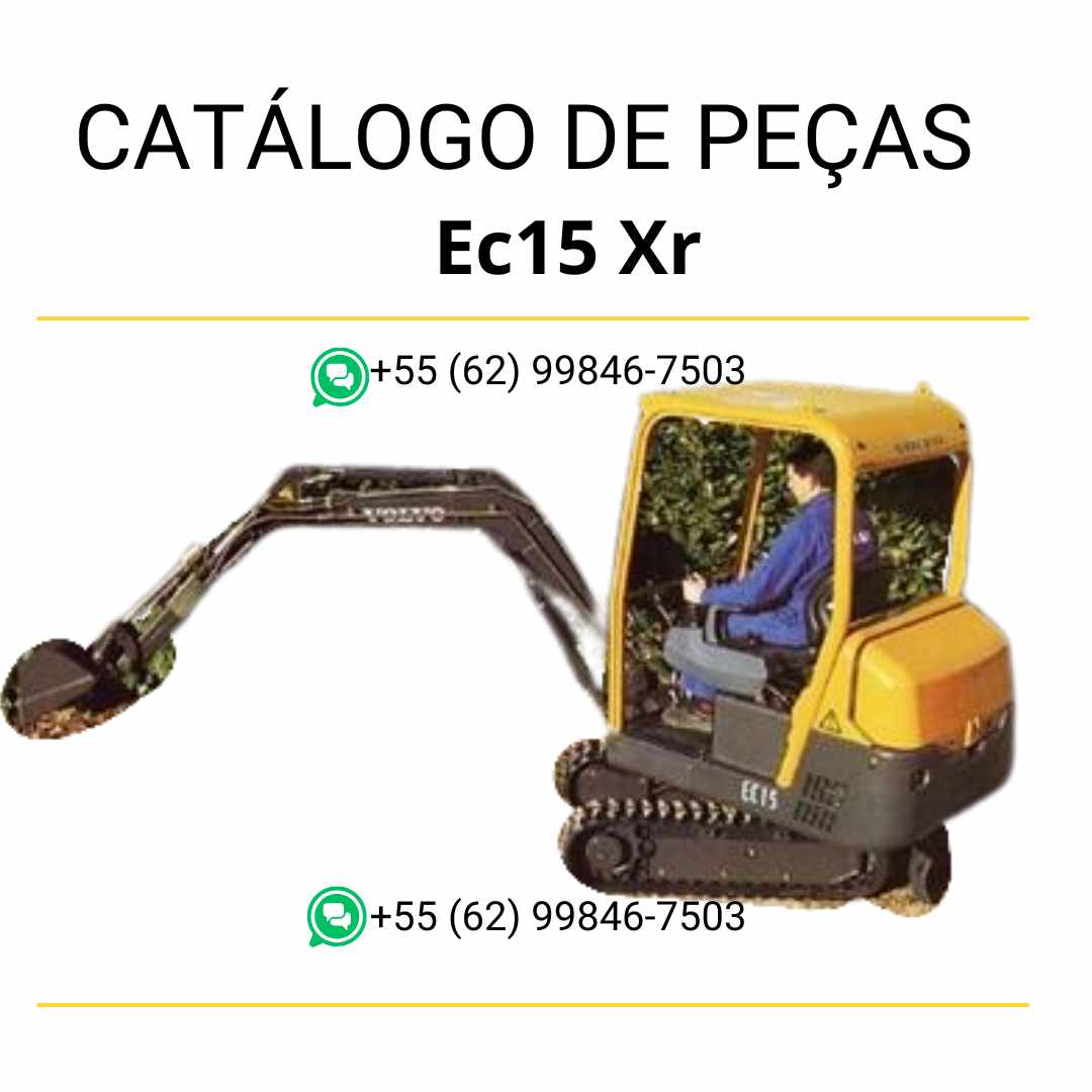 Catalogo De Pecas Escavadeiras Compactas Volvo - Ec15 Xr