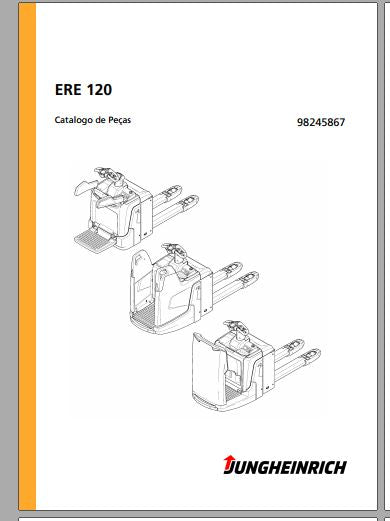 CATALOGO DE PEÇAS PDF TRANSPALETEIRA ERE 120 - JUNGHEINRICH