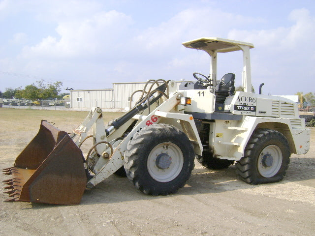 MANUAL DE SERVIÇO CARREGADEIRA SKL 863 TEREX