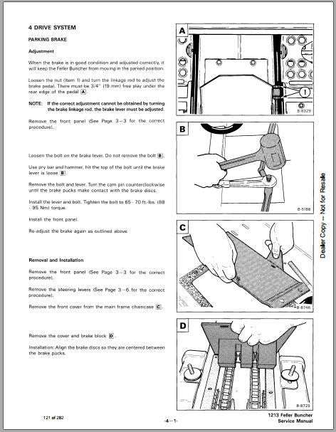 Manual De Serviço BOBCAT - 1213 - Mini Carregadeira