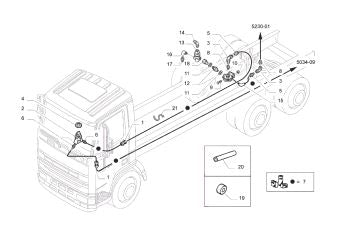 CATÁLOGO DE PEÇAS IVECO - EURO 3 - TECTOR 240E25 - CAMINHÃO 6X4