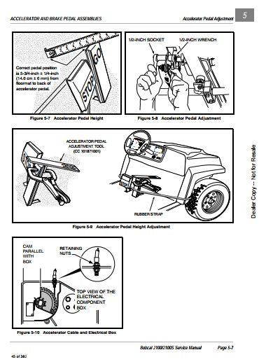Manual De Serviço BOBCAT - 2100 \ 2100S - Veiculo Utilitário