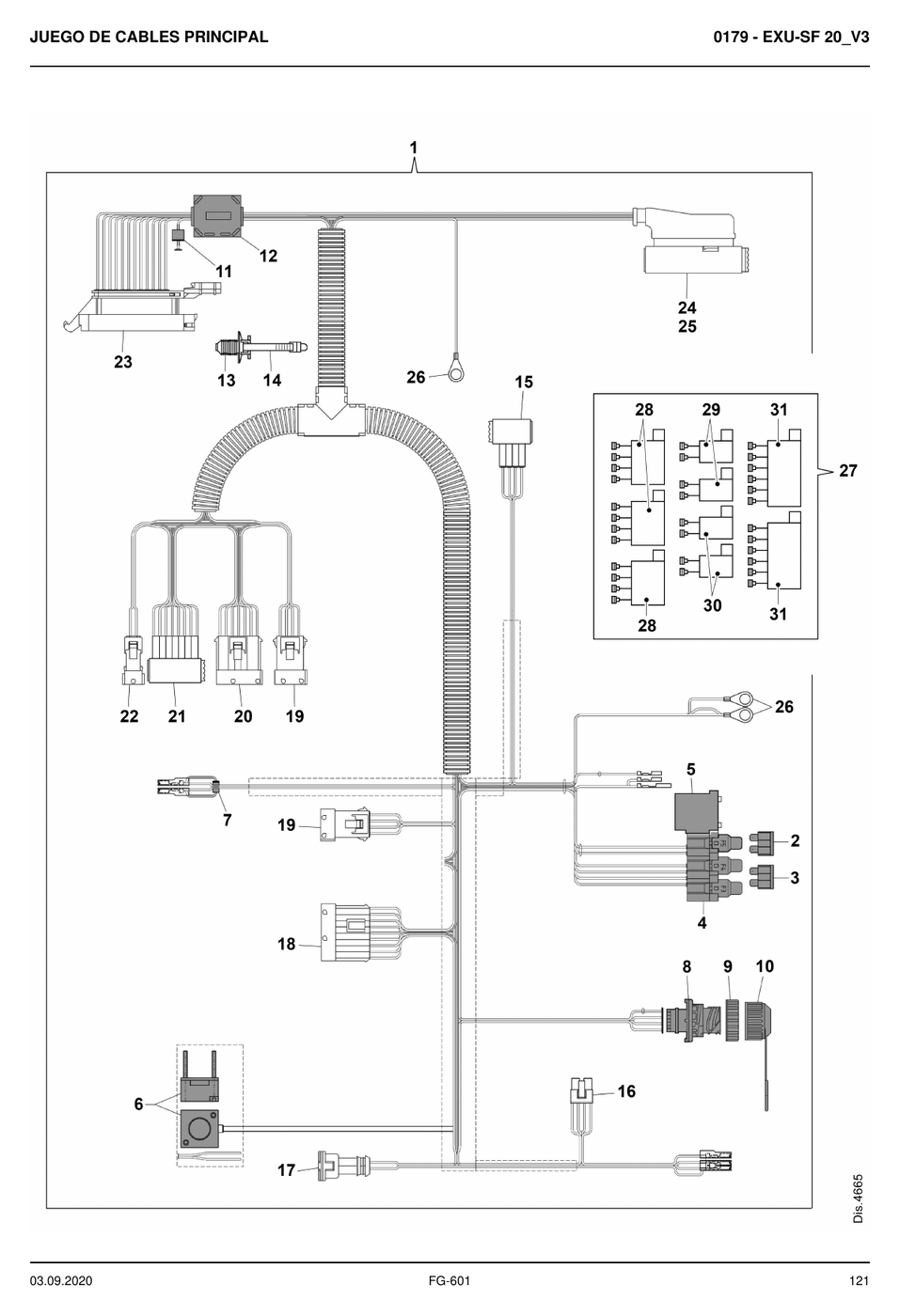 Catálogo de Peças STILL EXU-SF 20 — Transpaleteira elétrica (Alemão) — diagrama de peças 3
