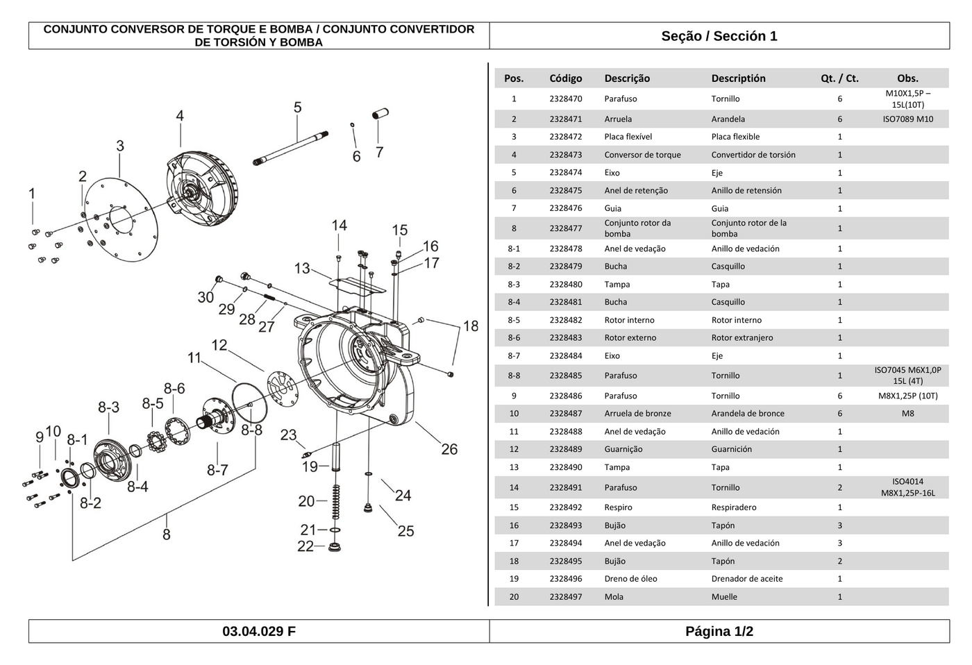 Catálogo de Peças STILL RC44-25-30 — Empilhadeira contrabalançada — diagrama de peças 1