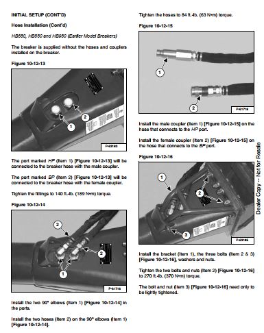 Manual De Serviço BOBCAT - Hydraulic Breaker