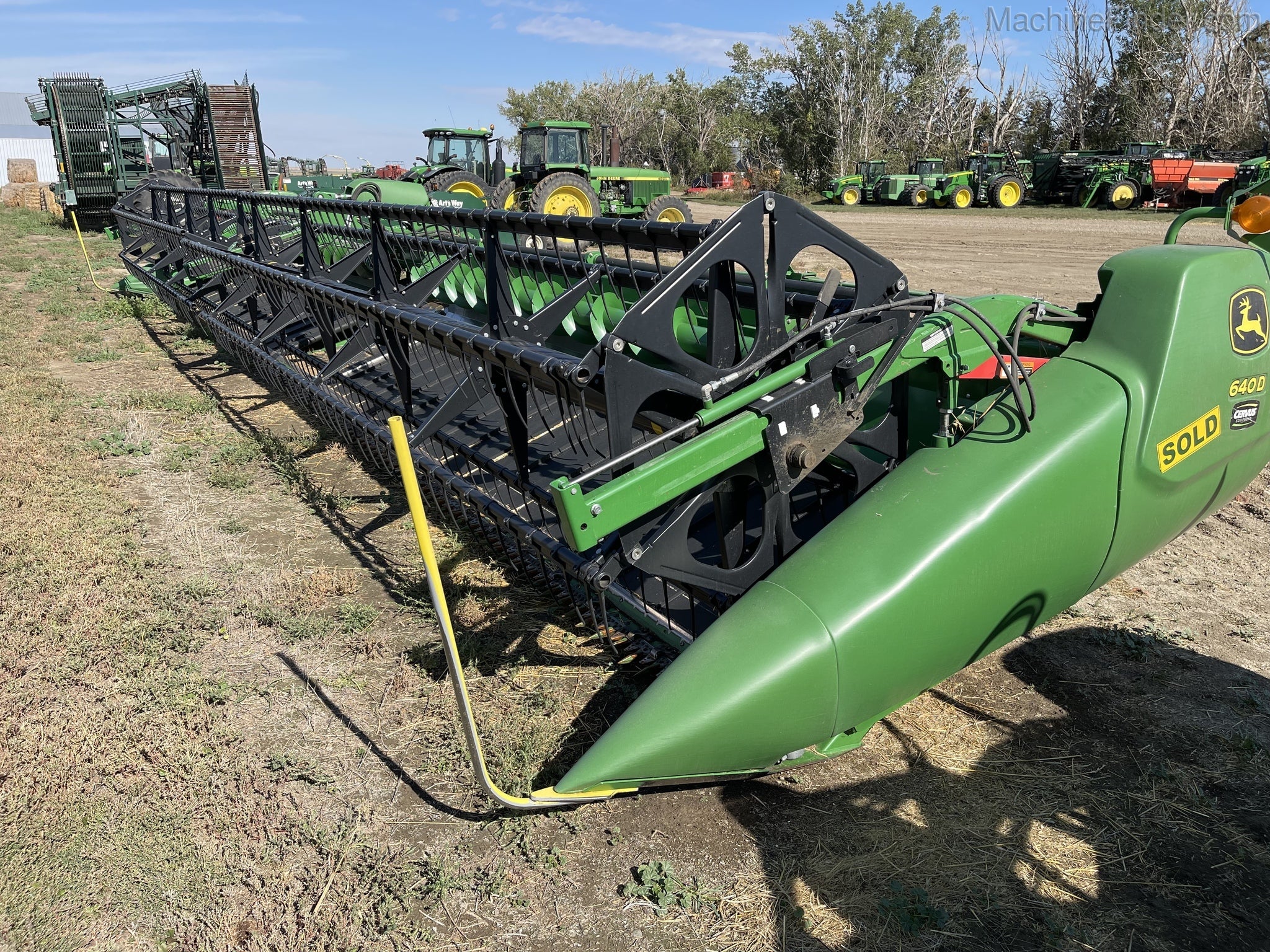 CATALOGO DE PEÇAS PLATAFORMA - 640D JOHN DEERE