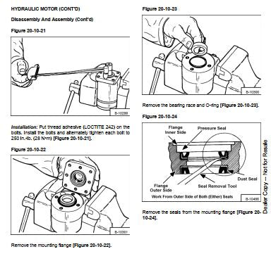 Manual De Serviço BOBCAT - Concrete Mixer