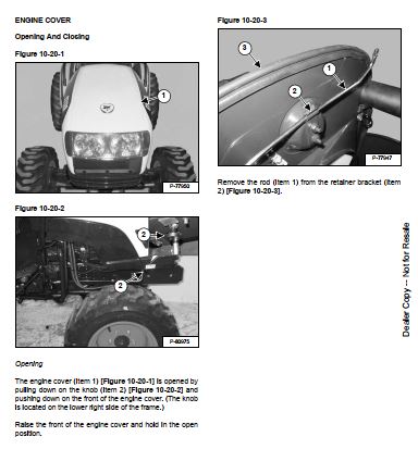 Manual De Serviço BOBCAT - CT120 - Trator Compacto