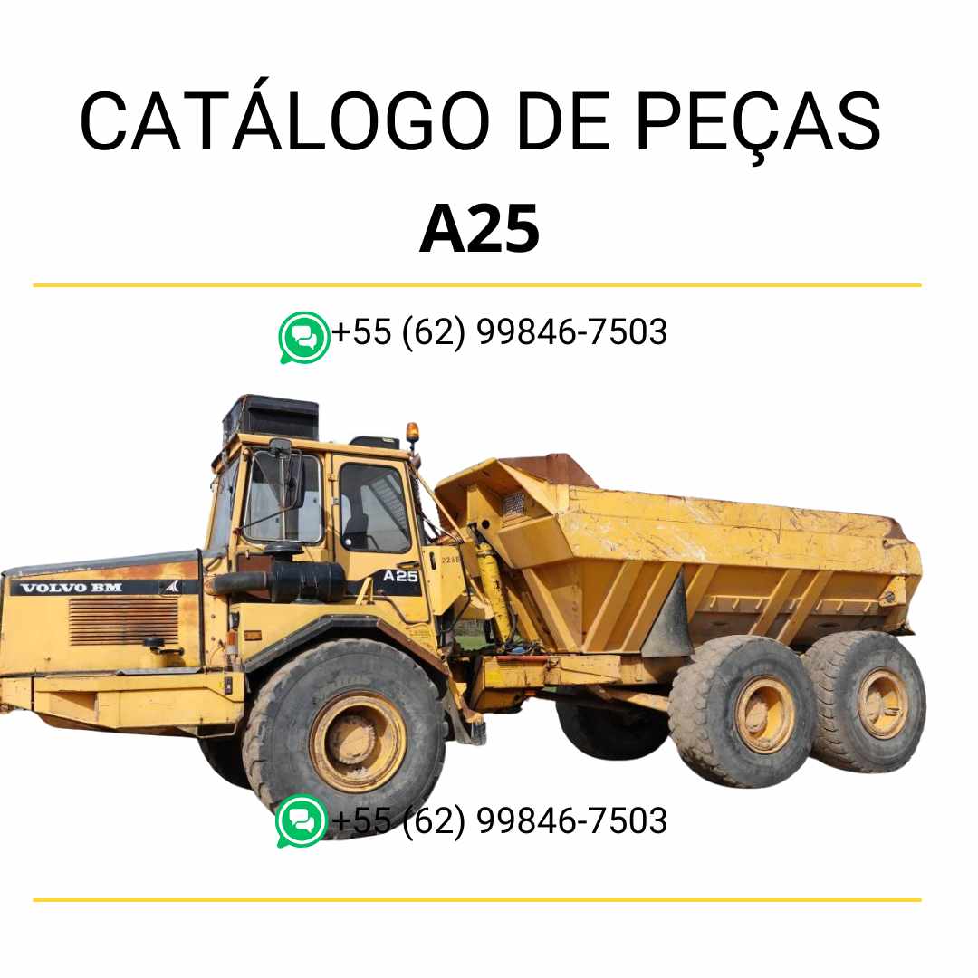 Catalogo De Pecas Caminhoes Articulados Volvo - A25 - 4x4 -