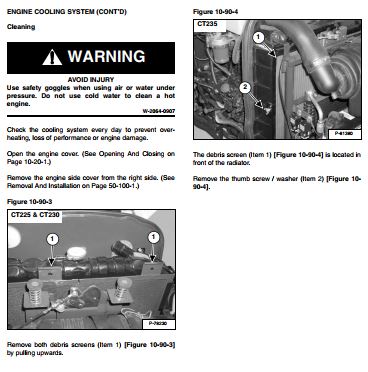Manual De Serviço BOBCAT - CT225\CT230\CT235 - Trator Compacto