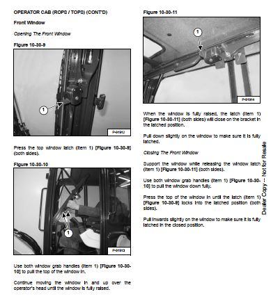 Manual De Serviço BOBCAT - E50 - Escavador Compacto