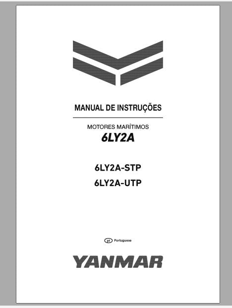 MANUAL DE INSTRUÇÕES PDF MOTORES MARÍTIMOS 6LY2A-STP 6LY2A-UTP - YANMAR