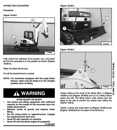 Manual De Serviço BOBCAT - E55 - Escavador Compacto