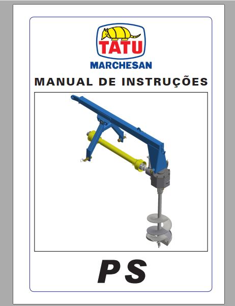 MANUAL DE INSTRUÇÕES PDF PERFURADOR PS - TATU MARCHESAN