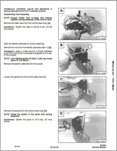 Manual De Serviço BOBCAT - Grader