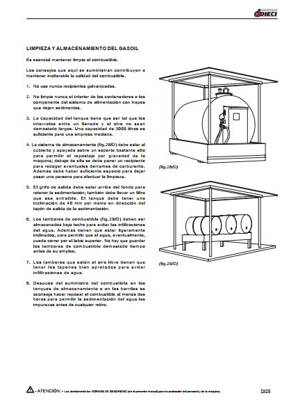 MANUAL DE OPERAÇÃO E MANUTENÇÃO PDF CAMINHÃO MISTURADOR DE CONCRETO L 3500, L4700 - DIECI