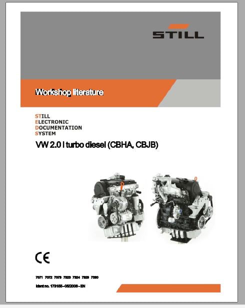 MANUAL DE SERVIÇOS DE OFICINA EM PDF MOTOR VW 2.0l TURBO DIESEL - STILL
